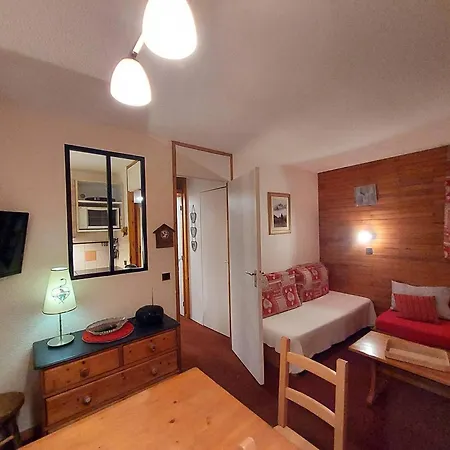 Valmorel: 2 Pieces Au Pied Des Pistes, Balcon, Cuisine Equipee - Fr-1-356-513 شقة